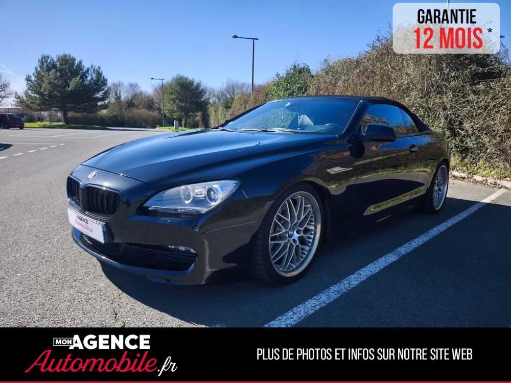 S&eacute;rie 6 CABRIOLET 640I 320 M SPORT / Garantie 12 Mois 2011 occasion 85340 Les Sables-d'Olonne