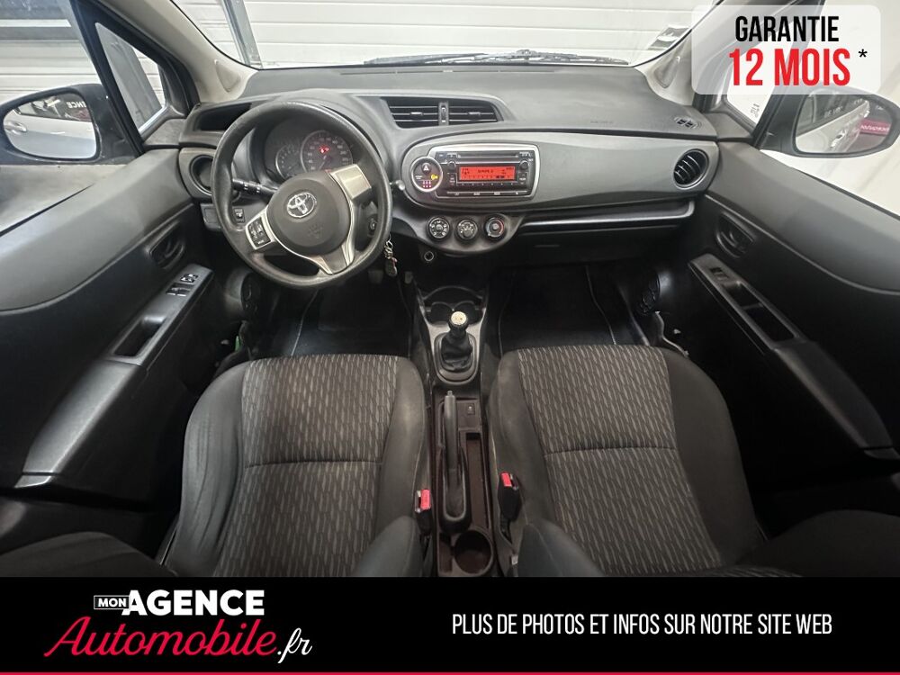 Yaris 1.0 69ch Active GARANTIE 12 MOIS 2013 occasion 33320 Eysines