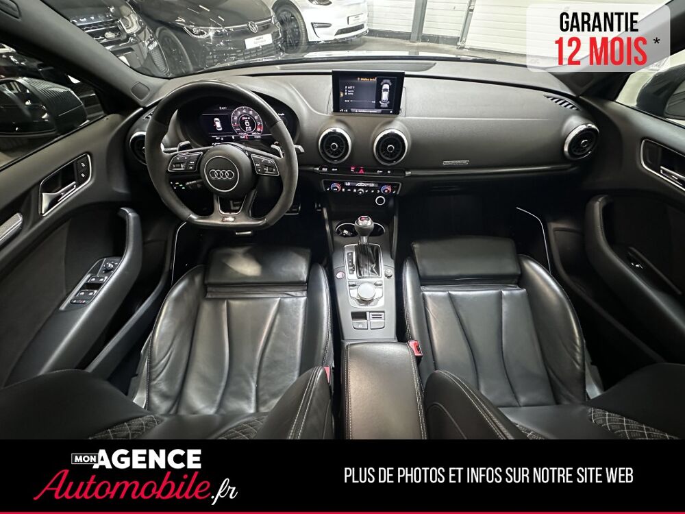 RS3 SPORTBACK 2.5 TFSI 400 S Tronic 7 Quattro / Toit Ouvrant / B 2019 occasion 33320 Eysines