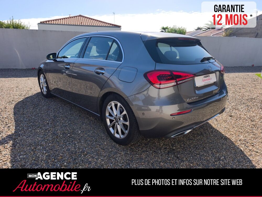 Classe A A200 D PROGRESSIVE LINE 8G-DCT Suivi Mercedes / Garantie 1 2021 occasion 85340 Les Sables-d'Olonne