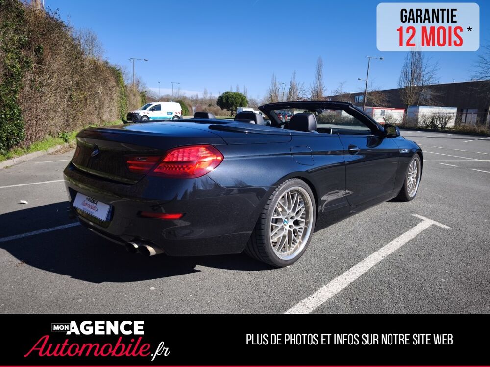 S&eacute;rie 6 CABRIOLET 640I 320 M SPORT / Garantie 12 Mois 2011 occasion 85340 Les Sables-d'Olonne