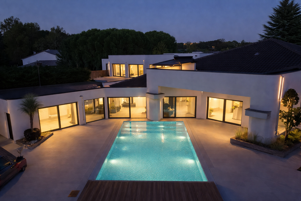 Villa contemporaine 350 m2 habitable