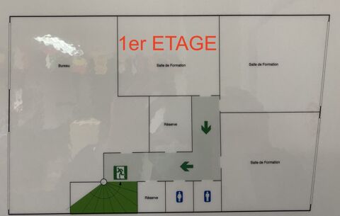   Bureaux - A LOUER - 352 m² non divisibles 