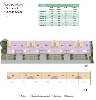   Locaux d'activité - A VENDRE - 2 640 m² divisibles à partir de 264 m² Stains