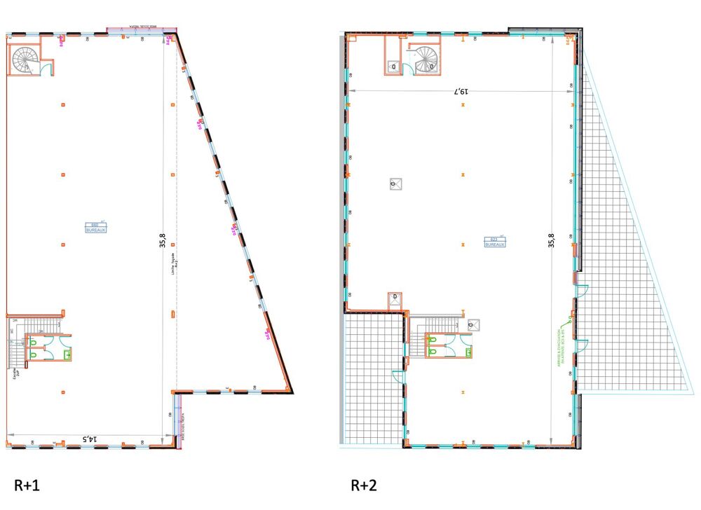   Locaux d'activité - A VENDRE - 1 971 m² non divisibles Tremblay en france