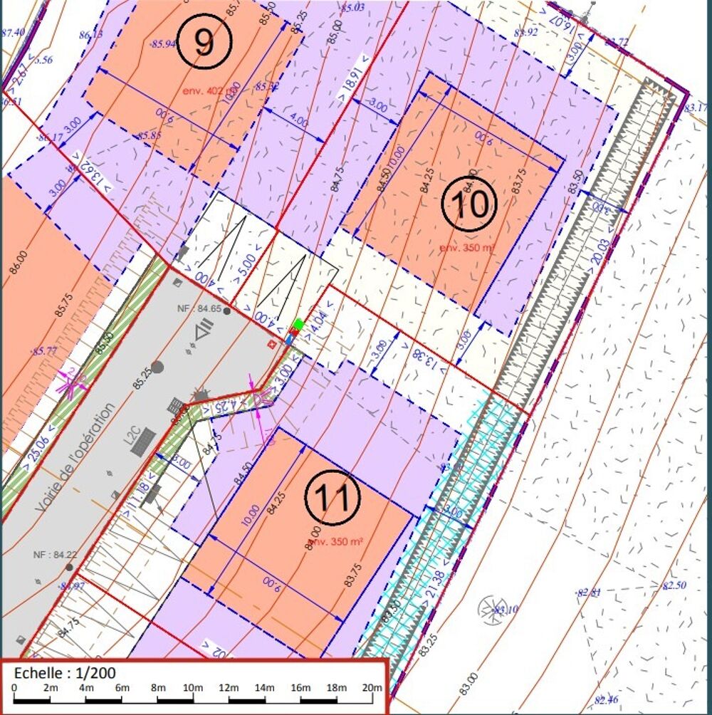 vente Terrain - 350 m² La Calmette (30190)