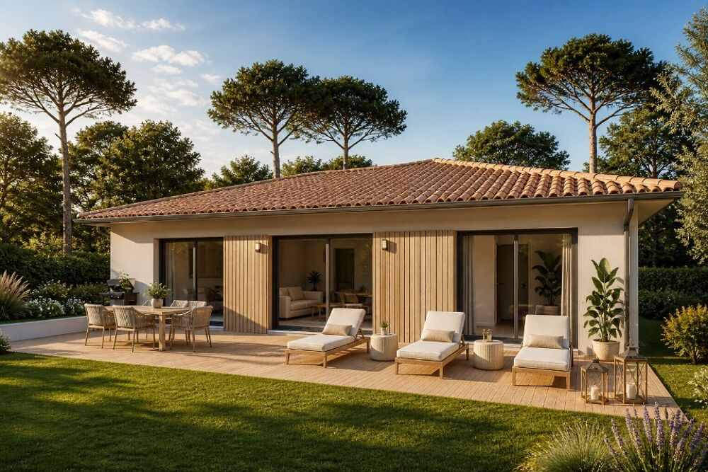 Villa Signature + terrain à Saint-Vincent-de-Tyrosse - C....
