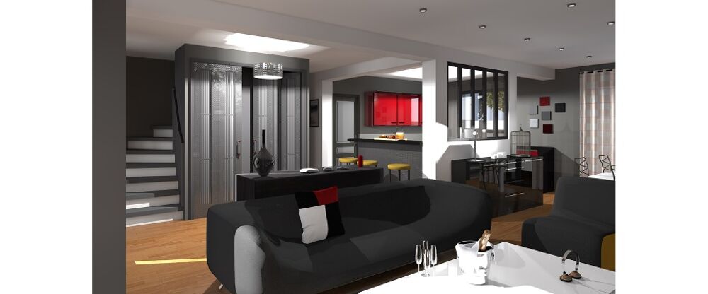 Projet de construction d'une maison de 145m2. Sous sol e....