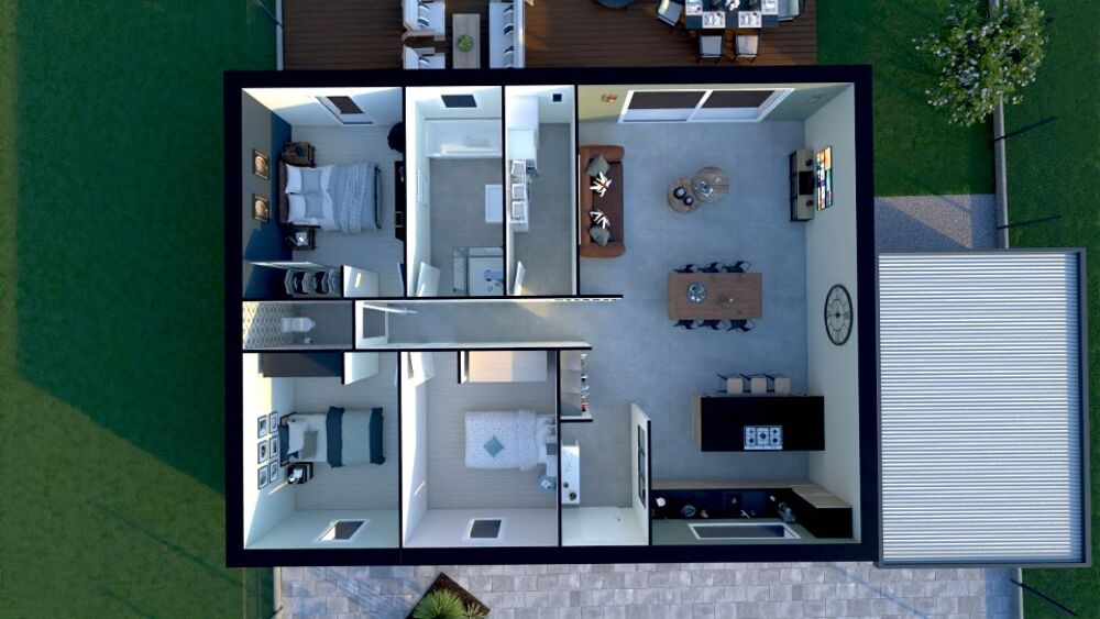 vente Maison - 5 pièce(s) - 96 m² Mazingarbe (62670)