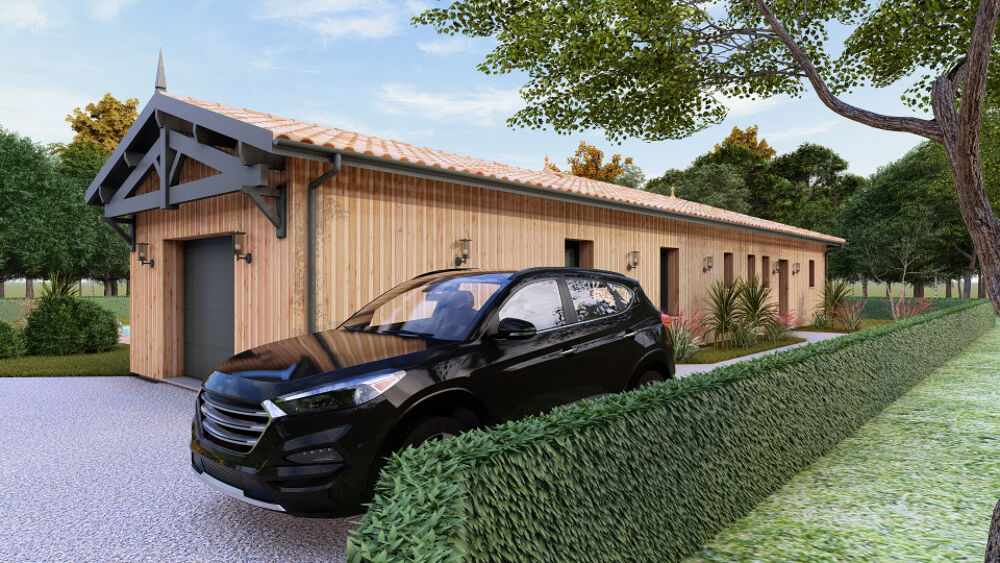 Sur un terrain de 500 m² pas très loin du quartier Saint....