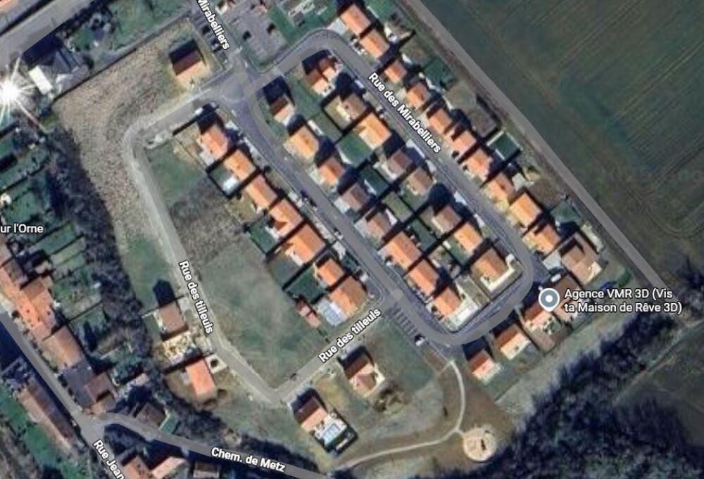 vente Terrain - 415 m² Hatrize (54800)
