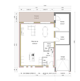  Maison 5 pices 102 m Saint-lys