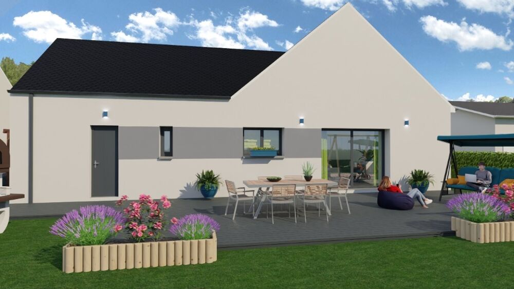 MAISON À CONSTRUIRE DE 90 M² IDÉALEMENT SITUÉE À ÉCOMMOY....