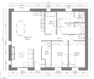  Maison à vendre 5 pièces 90 m²