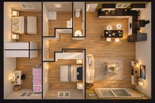  Maison � vendre 4 pi�ces 80 m�