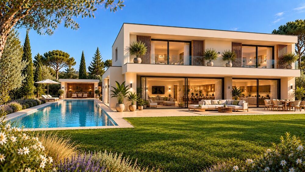 !!! SPÉRACÈDES - VILLA CONTEMPORAINE 150 m² !!! <BR....