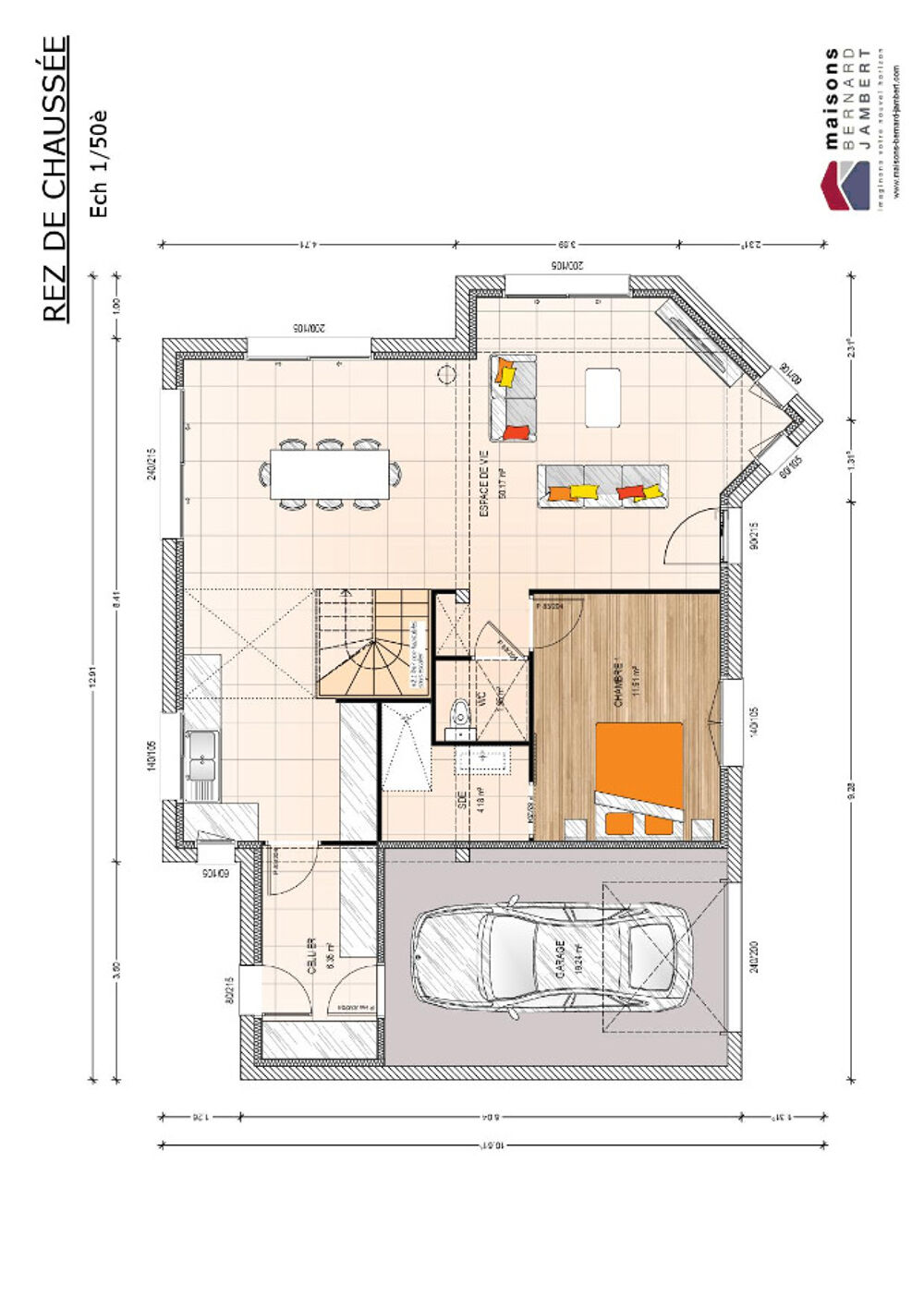vente Maison - 5 pièce(s) - 110 m² Les Alleuds (49320)