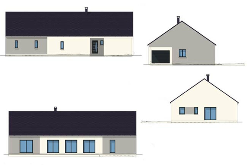 MAISON À CONSTRUIRE DE 150 M² PROCHE DE DIEPPE AVEC 4 PI....