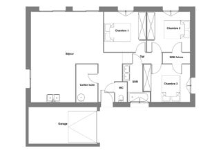  Maison  vendre 4 pices 80 m