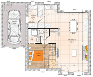  Maison 6 pi�ces 109 m� Baug�