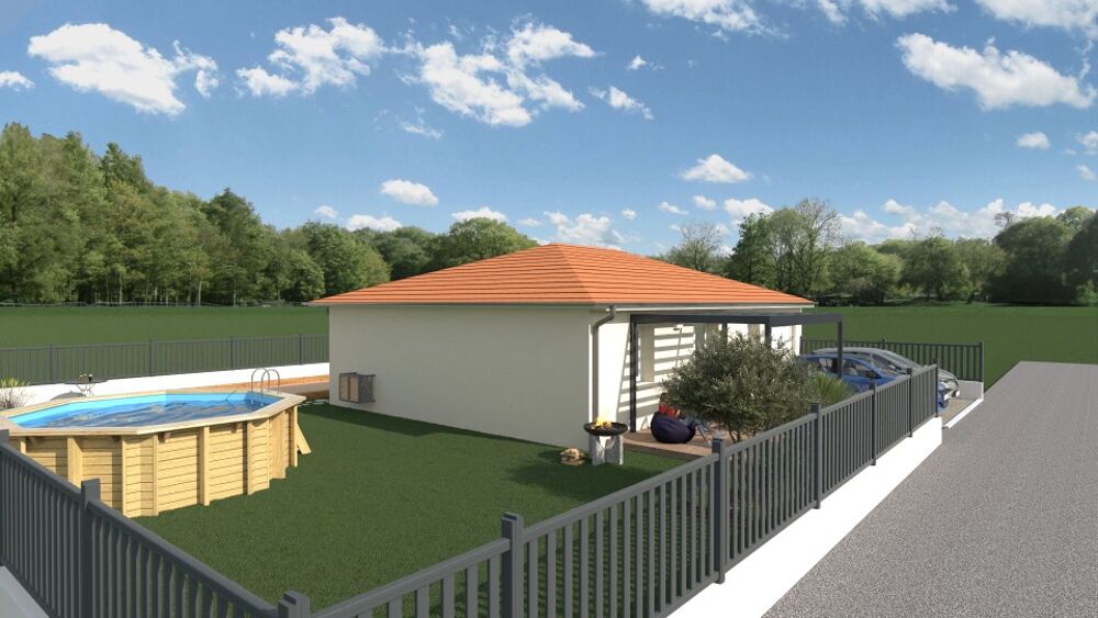 MAISON À CONSTRUIRE DE 75 M² À CHALAMONT, 3 PIÈCES, PROC....