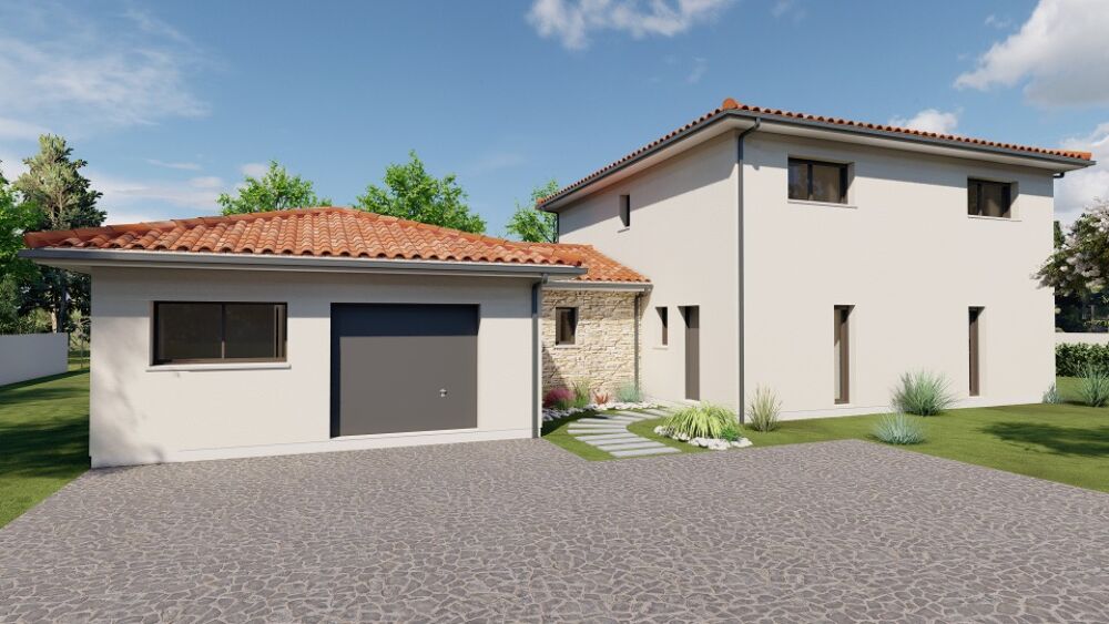 MAISON NEUVE AVEC ETAGE PARTIEL- ALPHA CONSTRUCTIONS....