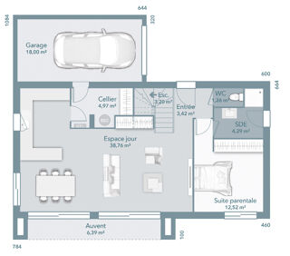  Maison à vendre 6 pièces 110 m²