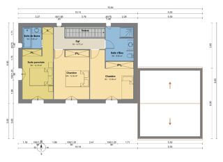  Maison  vendre 4 pices 106 m