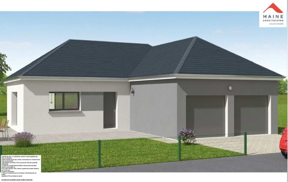 MAISON À CONSTRUIRE DE 140 M² IDÉALEMENT SITUÉE À ÉCOMM0....