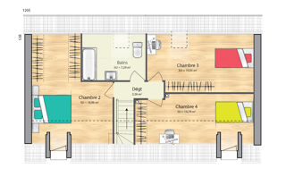  Maison à vendre 5 pièces 90 m²