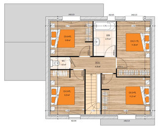  Maison 5 pi�ces 109 m� Daumeray