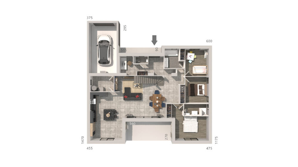 vente Maison - 5 pièce(s) - 115 m² Toulouges (66350)