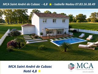  Maison 3 pièces 70 m² Saint-andré-de-cubzac
