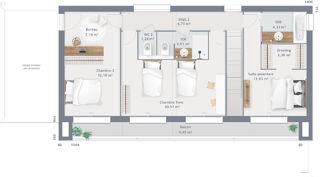  Maison 7 pi�ces 120 m� Marines