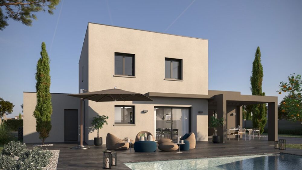 Maison MILA de 105 m² proposée ici sur un terrain de 485....