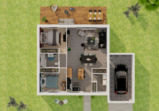  Maison � vendre 4 pi�ces 70 m�