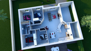  Maison 4 pi�ces 100 m� Le mans