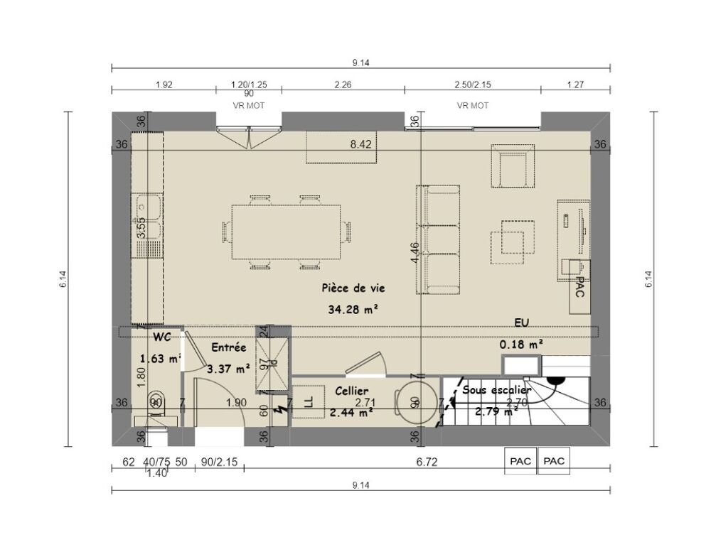 vente Maison - 4 pièce(s) - 82 m² Fréjus (83600)