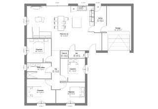  Maison 5 pi�ces 120 m� Niherne