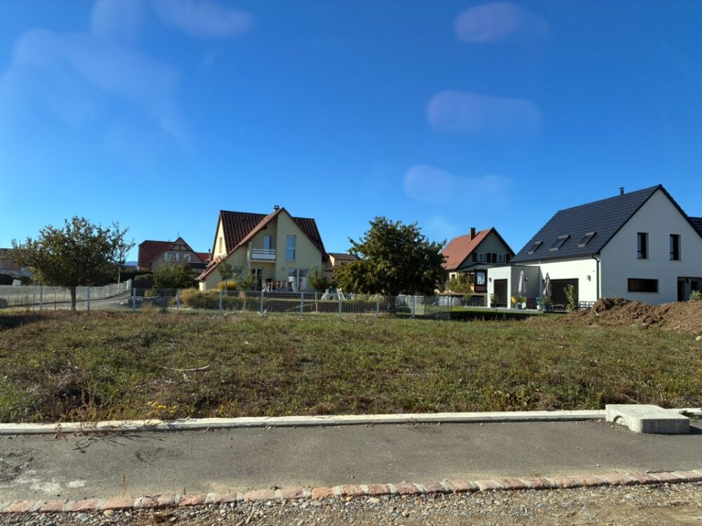 vente Terrain - 513 m² Sainte-Croix-en-Plaine (68127)