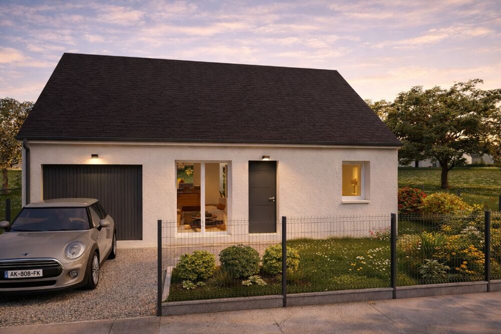 Maison lumineuse de plus de 60 m² offrant des espaces gé....