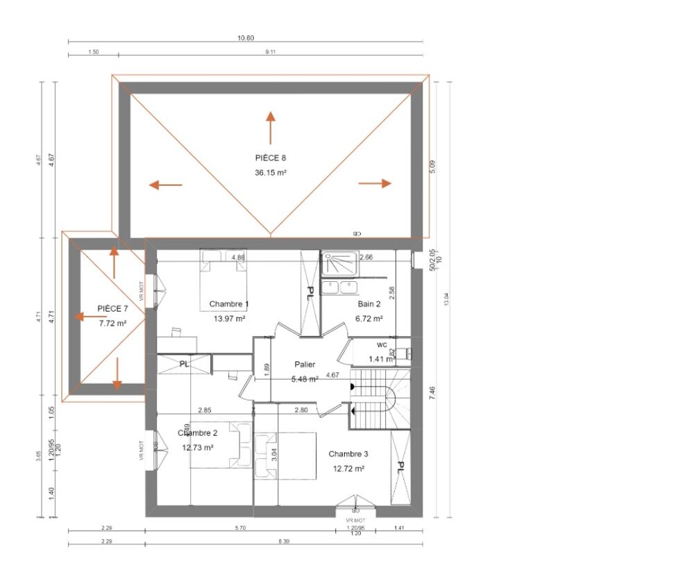vente Maison - 6 pièce(s) - 140 m² Bayeux (14400)