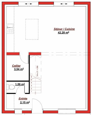  Maison à vendre 4 pièces 96 m²