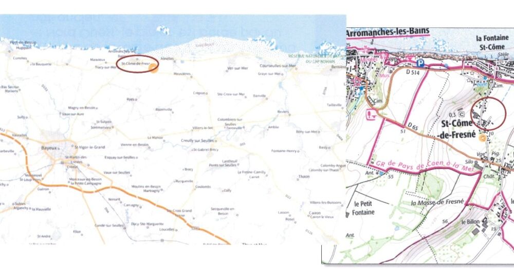vente Terrain - 410 m² Saint-Côme-de-Fresné (14960)