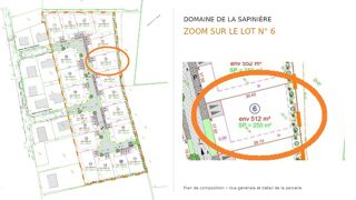 vente Terrain - 512 m² Curgies (59990)