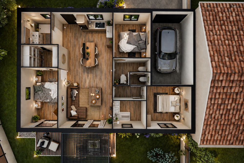 vente Maison - 4 pièce(s) - 85 m² Chatuzange-le-Goubet (26300)
