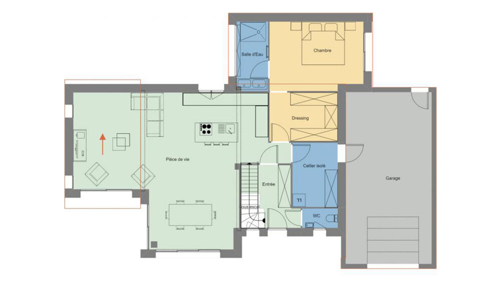 MAISON À CONSTRUIRE DE 149 M² À RIANTEC, PROCHE DE LORIE....
