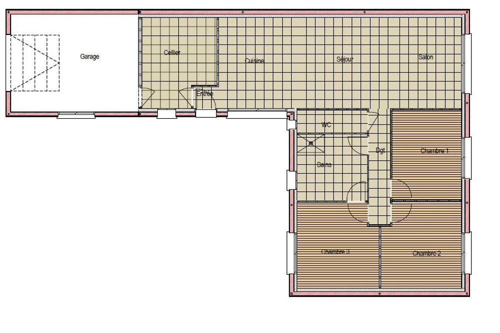 vente Maison - 4 pièce(s) - 110 m² Pruillé-le-Chétif (72700)