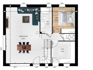  Maison � vendre 6 pi�ces 105 m�