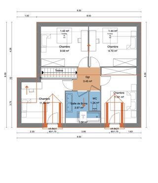  Maison � vendre 5 pi�ces 96 m�